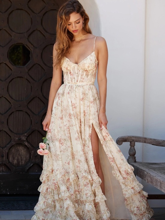 V. Chapman Carmen Dress Carmel Valley Rose 00-0